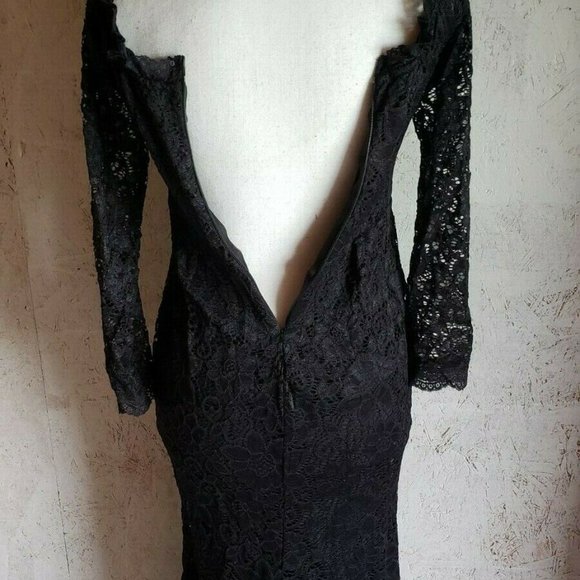 Made2envy Crochet Off Shoulder Maxi Evening Party - Picture 8 of 10